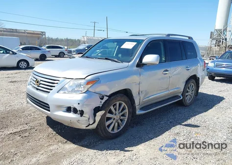 2011 Lexus Lx 570 z USA, uszkodzony, nr VIN JTJHY7AX7B4068546